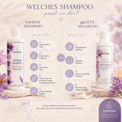 SAFRAN SHAMPOO für trockenes & bruchanfälliges Haar
