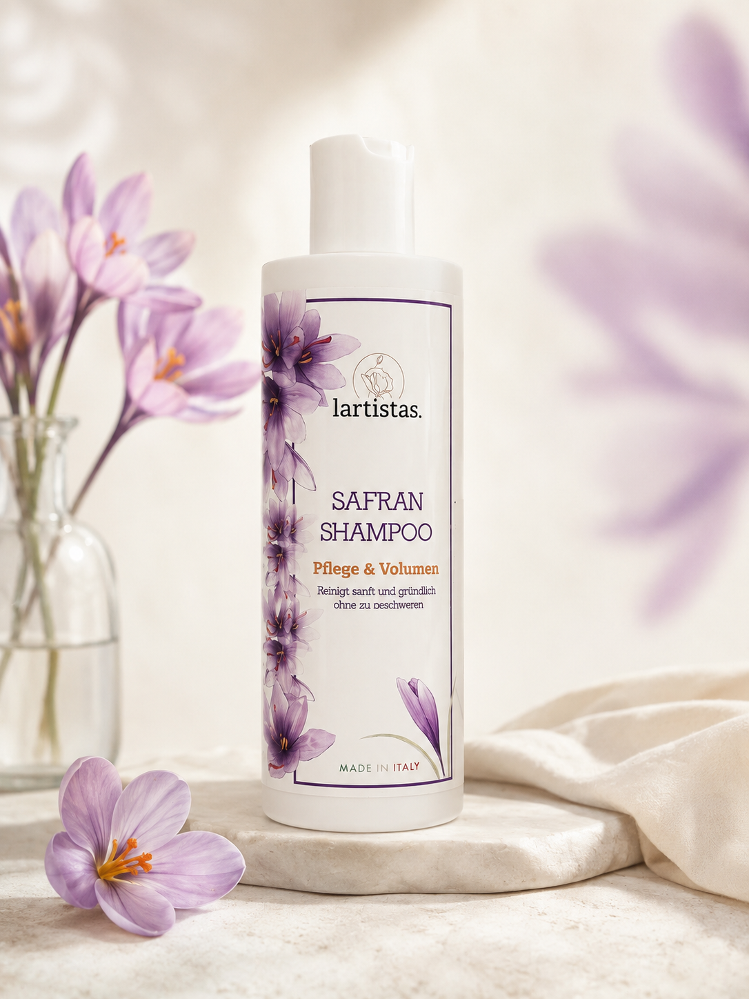 SAFRAN SHAMPOO für trockenes & bruchanfälliges Haar