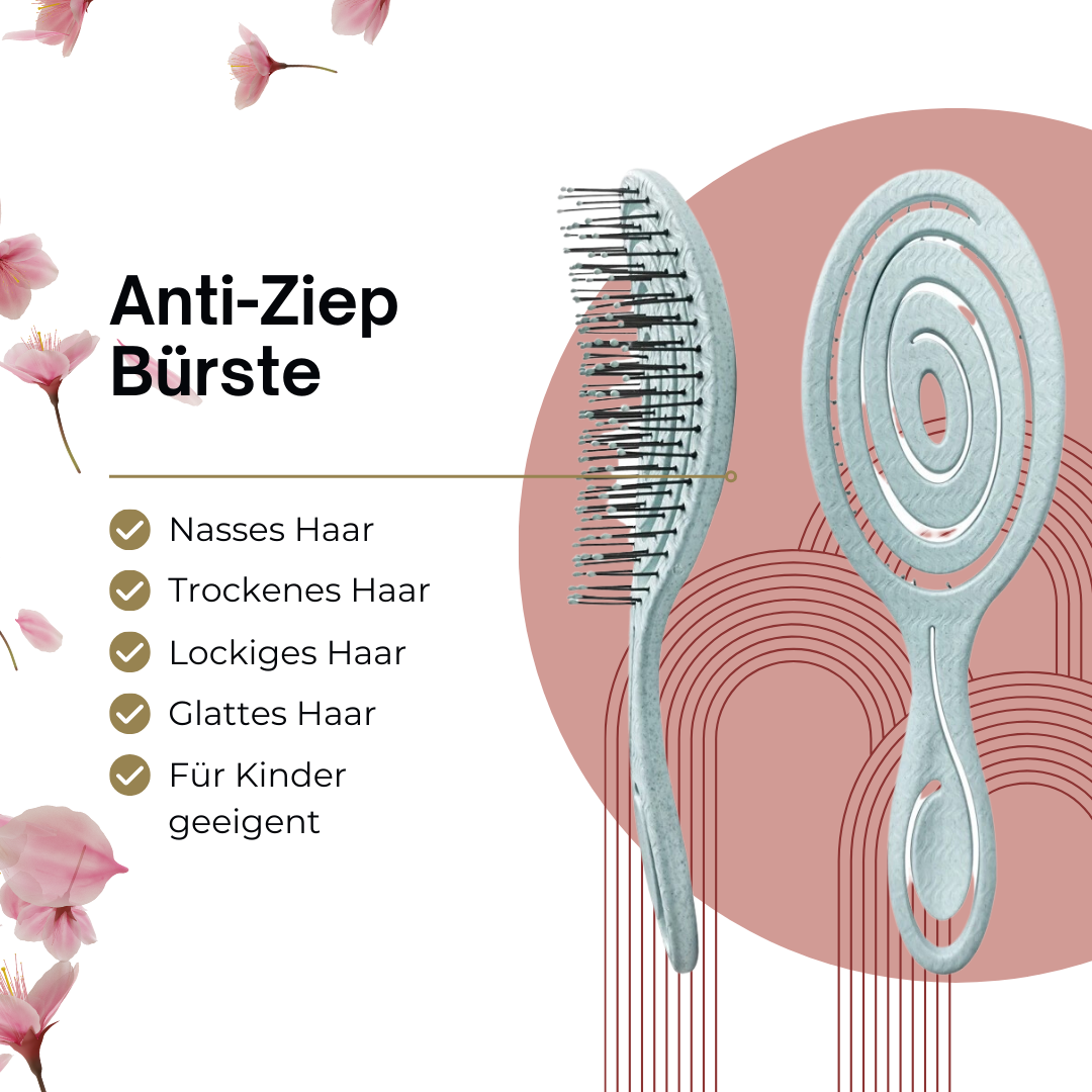 Anti-Ziep Haarbürste